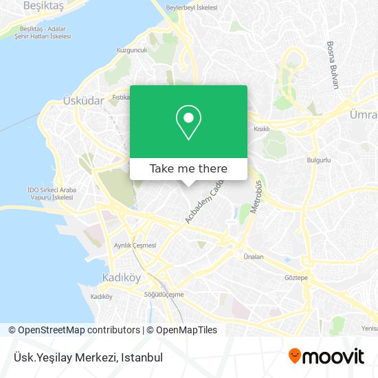 Üsk.Yeşilay Merkezi map