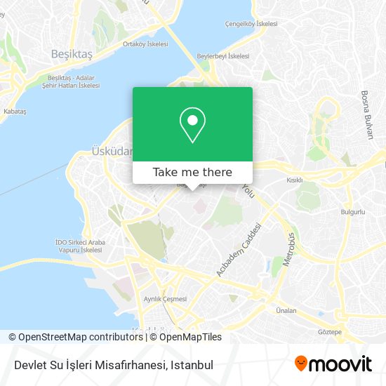 Devlet Su İşleri Misafirhanesi map