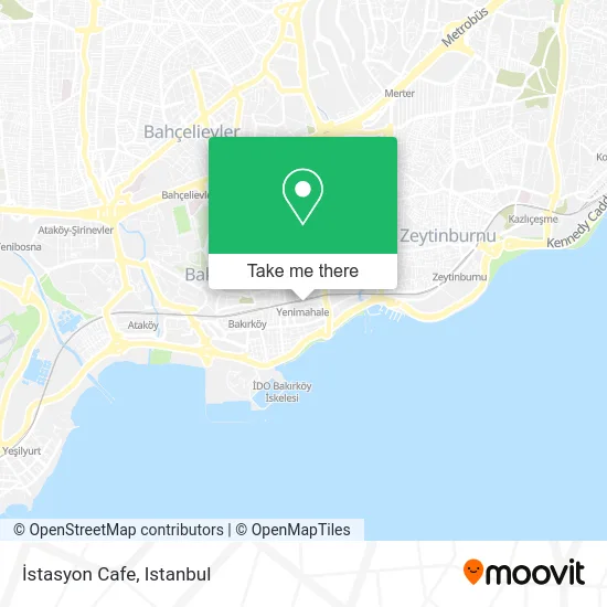 İstasyon Cafe map