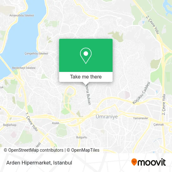 Arden Hipermarket map