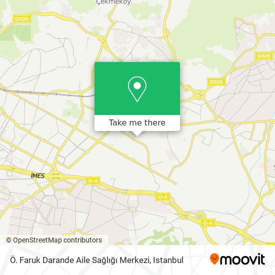 Ö. Faruk Darande Aile Sağlığı Merkezi map