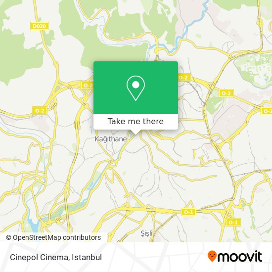 How To Get To Cinepol Cinema In Kagithane By Bus Cable Car Or Metro