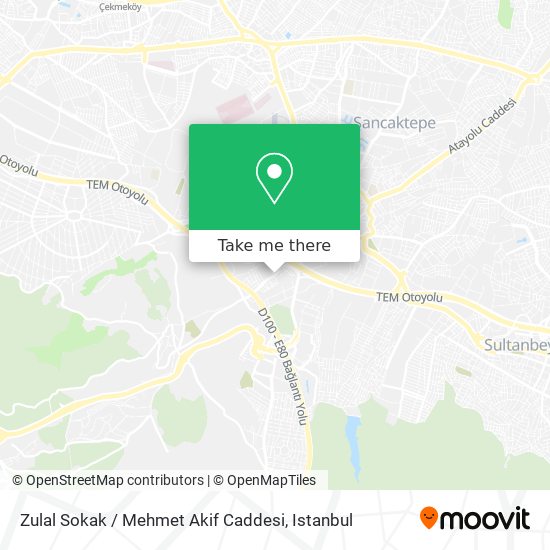 Zulal Sokak / Mehmet Akif Caddesi map