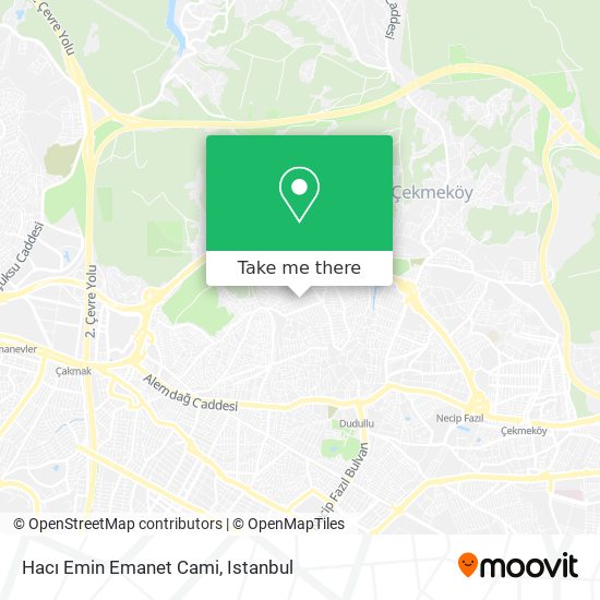 Hacı Emin Emanet Cami map