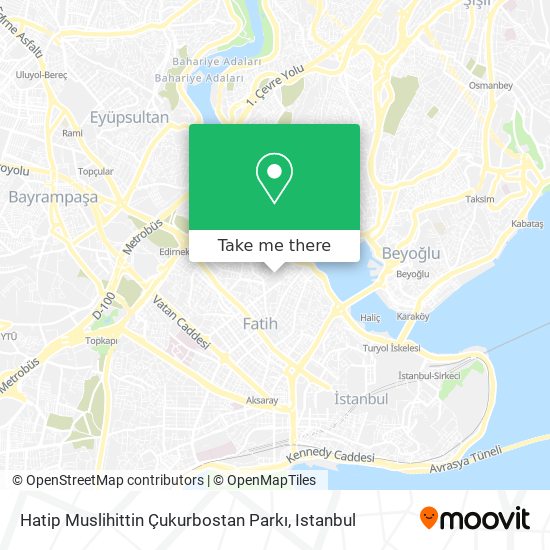 Hatip Muslihittin Çukurbostan Parkı map