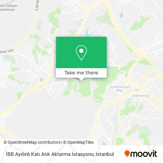İBB Aydınlı Katı Atık Aktarma İstasyonu map
