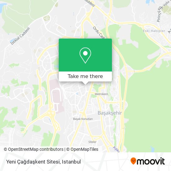 Yeni Çağdaşkent Sitesi map