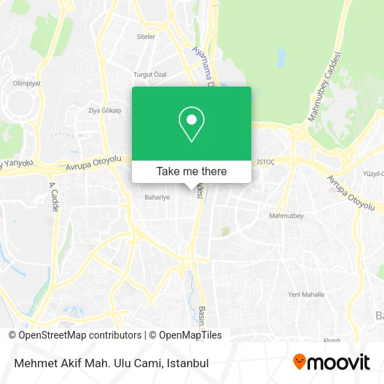 Mehmet Akif Mah. Ulu Cami map