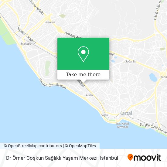 Dr Ömer Coşkun Sağlıklı Yaşam Merkezi map