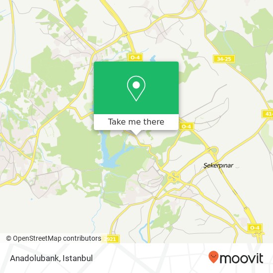 Anadolubank map