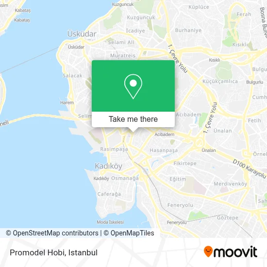 Promodel Hobi map