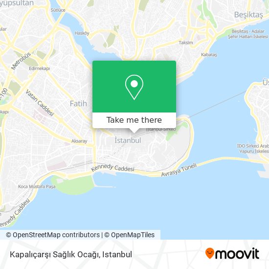 Kapalıçarşı Sağlık Ocağı map