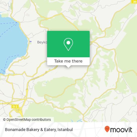 Bonamade Bakery & Eatery map