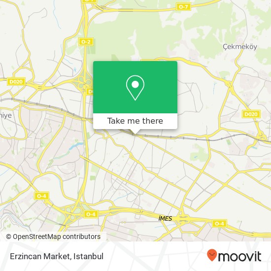 Erzincan Market map