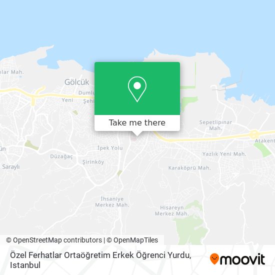 Özel Ferhatlar Ortaöğretim Erkek Öğrenci Yurdu map