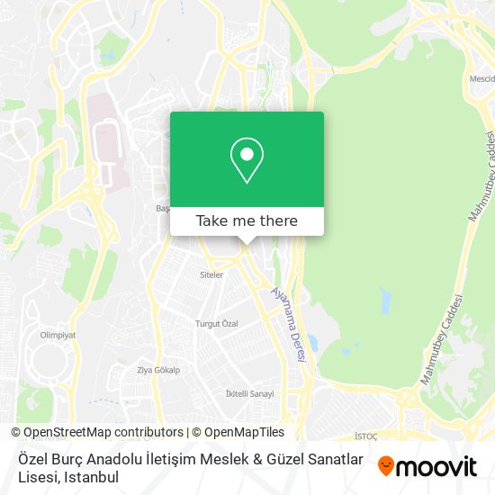 Özel Burç Anadolu İletişim Meslek & Güzel Sanatlar Lisesi map