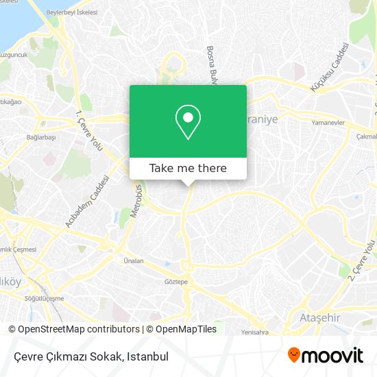 Çevre Çıkmazı Sokak map