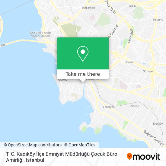 T. C. Kadıköy İlçe Emniyet Müdürlüğü Çocuk Büro Amirliği map