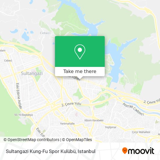 Sultangazi Kung-Fu Spor Kulübü map