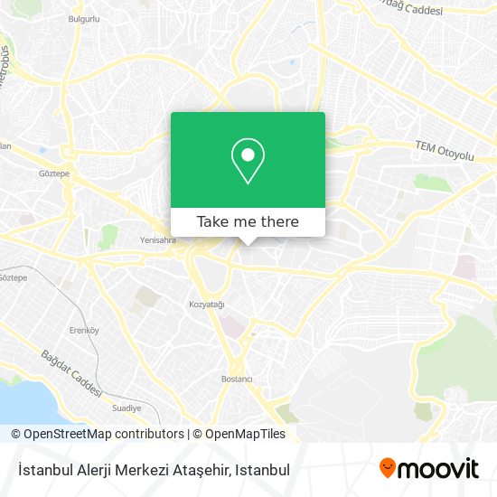 İstanbul Alerji Merkezi Ataşehir map