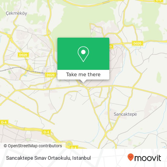 Sancaktepe Sınav Ortaokulu map