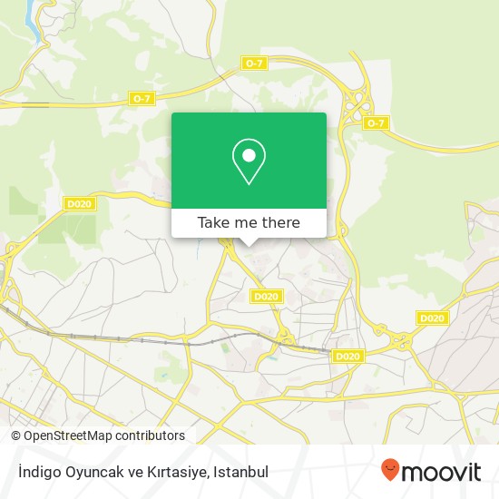 İndigo Oyuncak ve Kırtasiye map