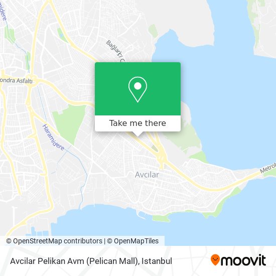 Avcilar Pelikan Avm (Pelican Mall) map