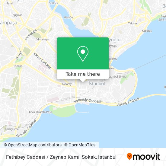 Fethibey Caddesi / Zeynep Kamil Sokak map