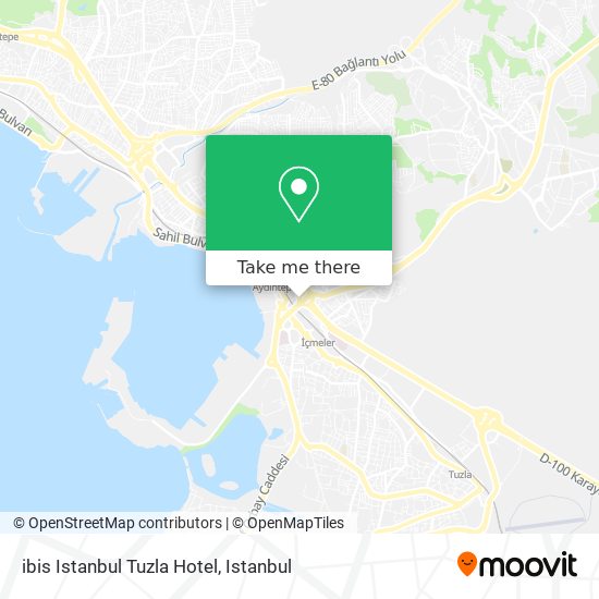 ibis Istanbul Tuzla Hotel map