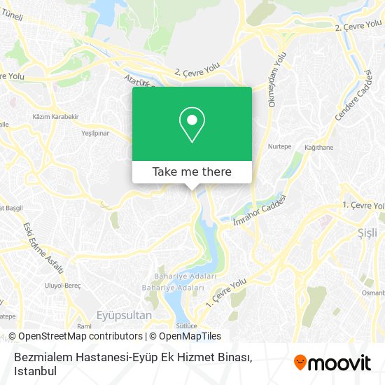 Bezmialem Hastanesi-Eyüp Ek Hizmet Binası map