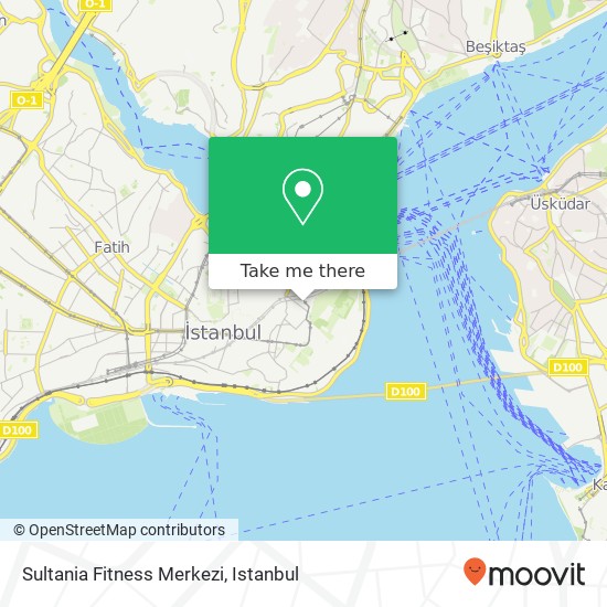 Sultania Fitness Merkezi map