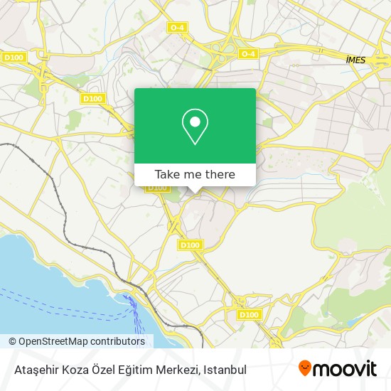 Ataşehir Koza Özel Eğitim Merkezi map