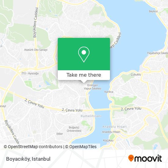 Boyacıköy map