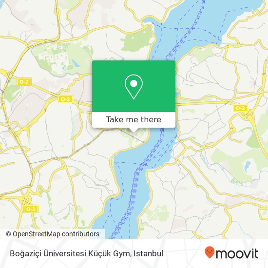 Boğaziçi Üniversitesi Küçük Gym map