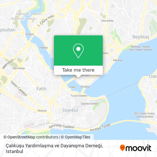 Çalıkuşu Yardımlaşma ve Dayanışma Derneği map