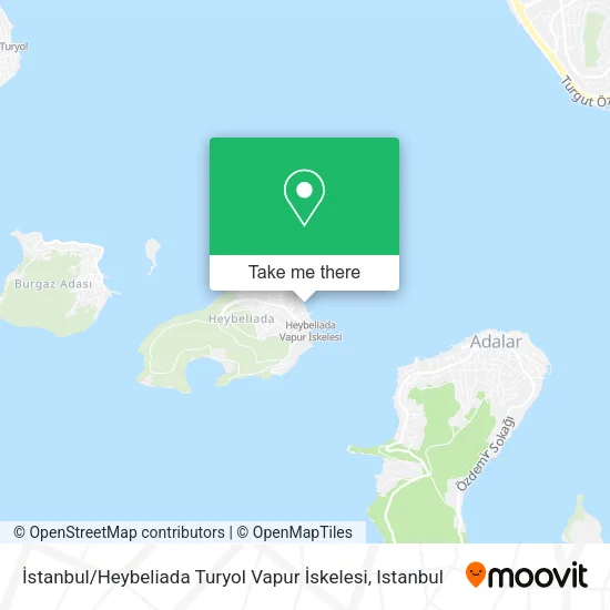 İstanbul / Heybeliada Turyol Vapur İskelesi map