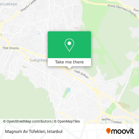 Magnum Av Tüfekleri map