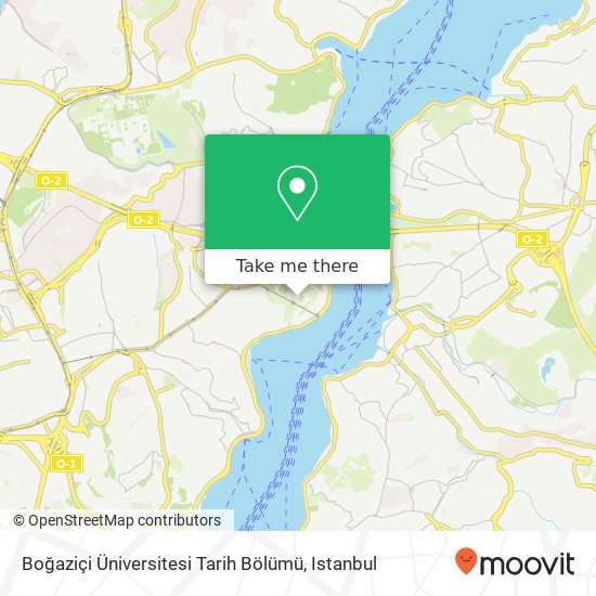 Boğaziçi Üniversitesi Tarih Bölümü map