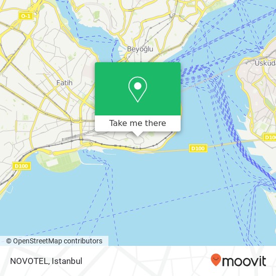 NOVOTEL map