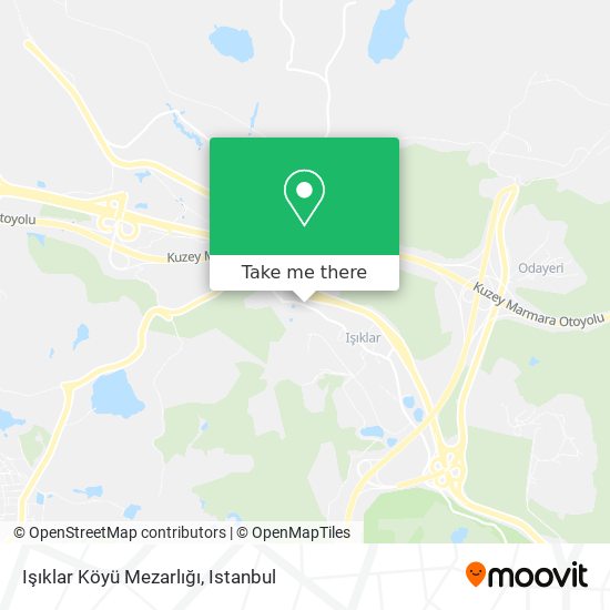 Işıklar Köyü Mezarlığı map