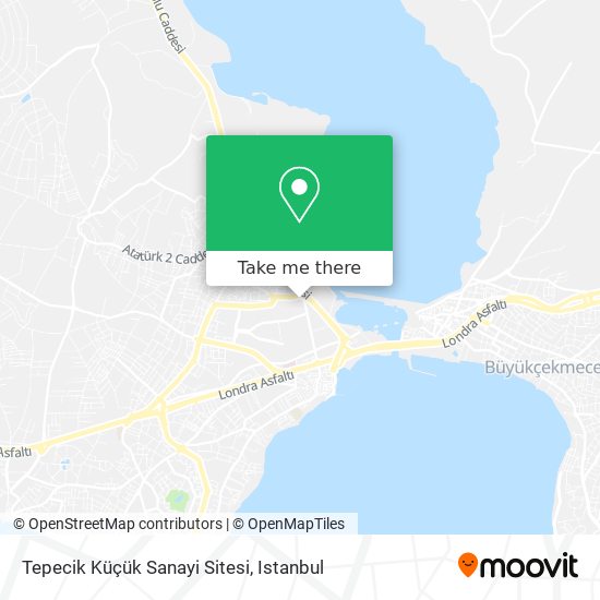 Tepecik Küçük Sanayi Sitesi map