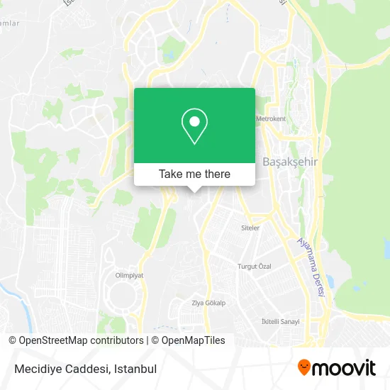 Mecidiye Caddesi map