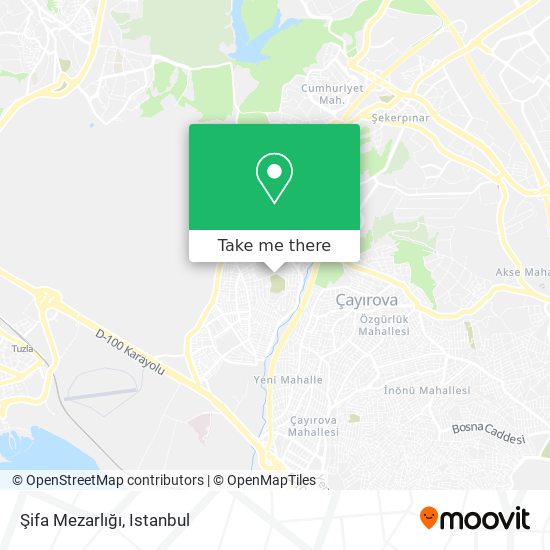 Şifa Mezarlığı map