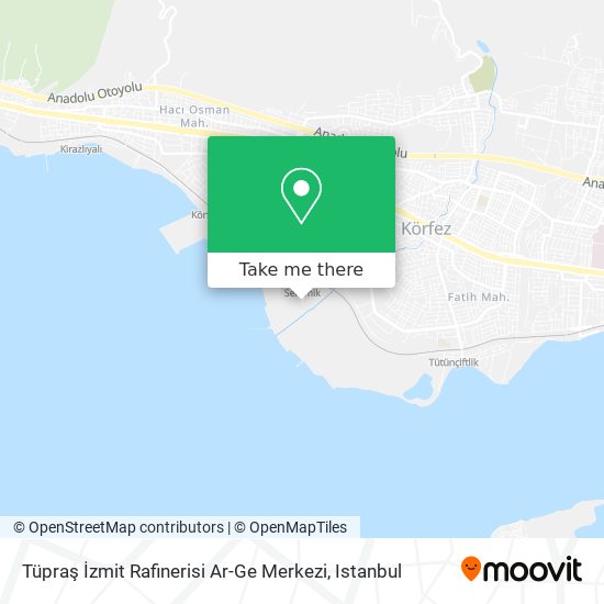 Tüpraş İzmit Rafinerisi Ar-Ge Merkezi map