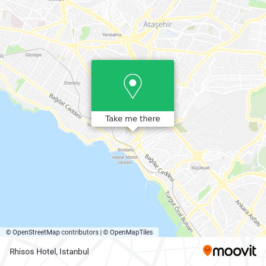 Rhisos Hotel map