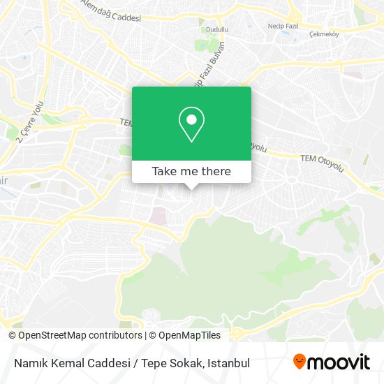 Namık Kemal Caddesi / Tepe Sokak map