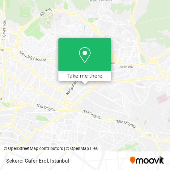 Şekerci Cafer Erol map