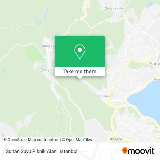 Sultan Suyu Piknik Alanı map