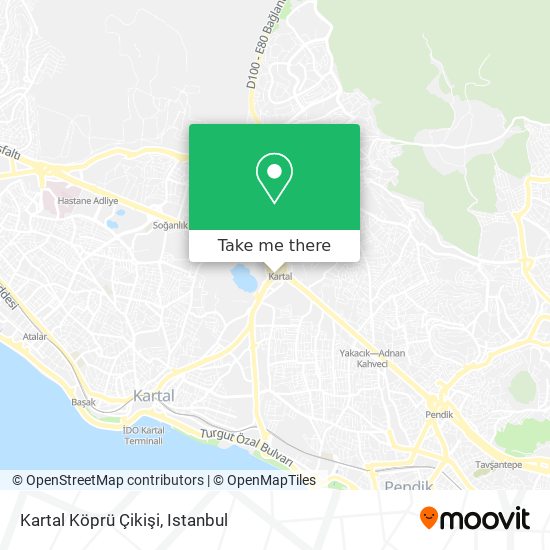 Kartal Köprü Çikişi map