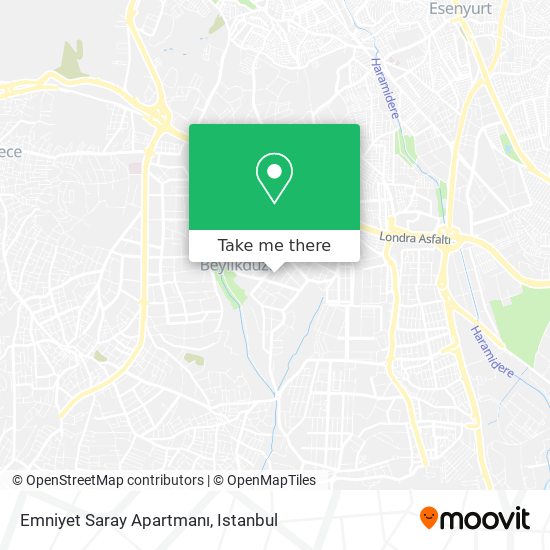 Emniyet Saray Apartmanı map